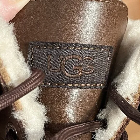 KIDS UGG Boots Size 3 BUTTE II CWR 1098890K WORCHESTER Waterproof Lined - Picture 9 of 13